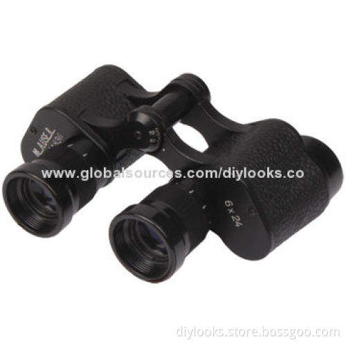 6 x 24mm Universal Telescope Binocular with Leather Carry BagNew